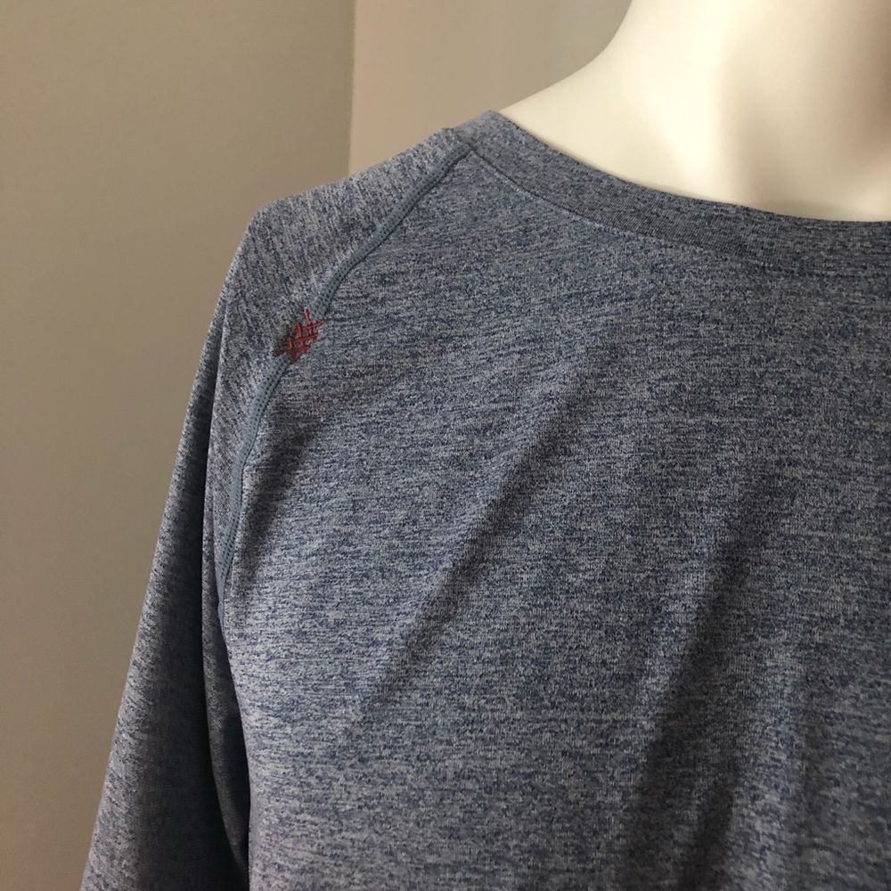 RHÔNE GREY WORKOUT T-SHIRT